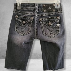 Miss Me Cut-off Shorts, size 25